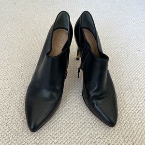 Tory Burch black heeled ankle boots